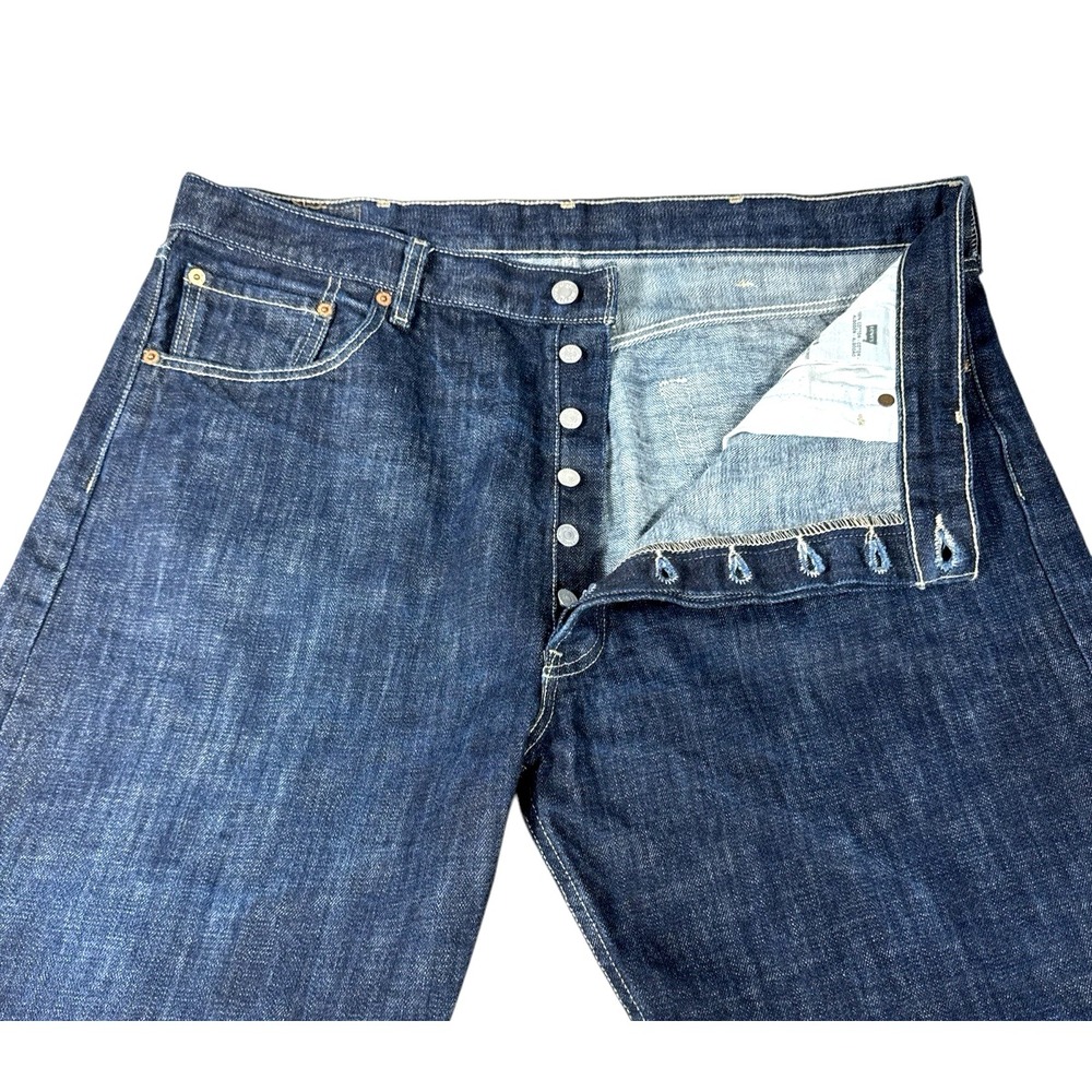 Levi‎ Strauss 501 Men's Original Straight Leg Jeans - Iconic Button Fly, 40x30